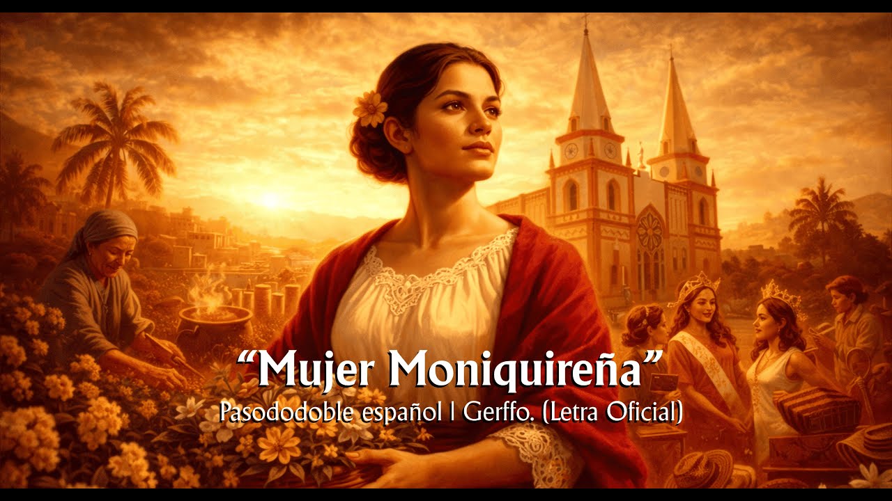 LA MUJER MONIQUIREÑA | Pasodoble español | Gerffo