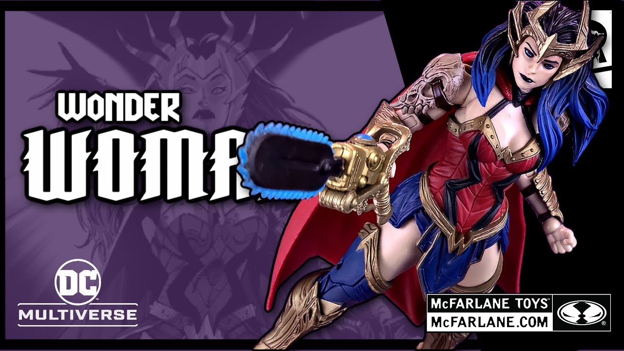 McFarlane Toys DC Multiverse Dark Father Wave Dark Knights Death Metal Wonder Woman Figure Review