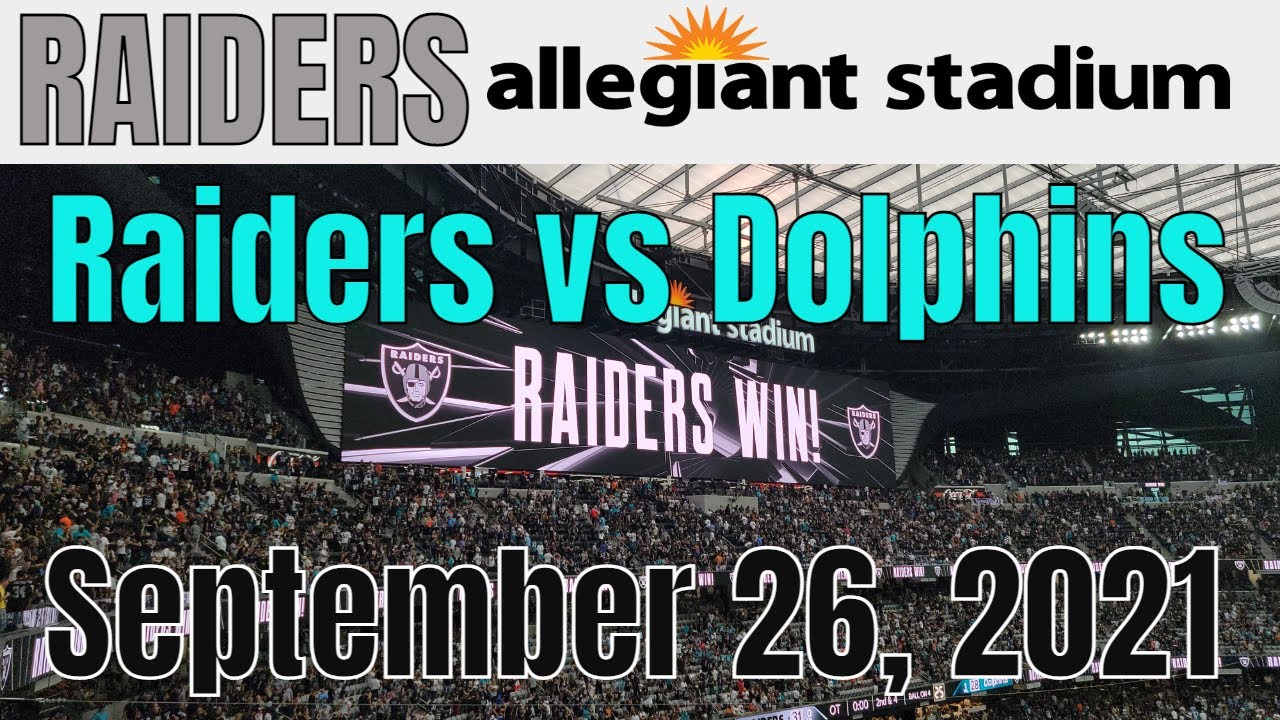 Las Vegas Raiders Game Day 09 26 2021