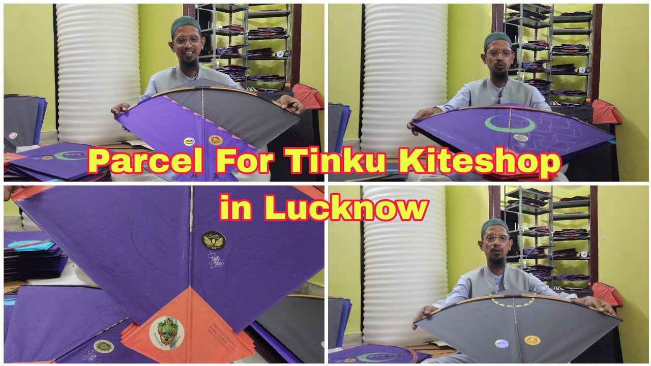 Patang🪁 Parcel For Tinku Kiteshop in #Lucknow || Special Quality Kites || @thewashifkiteemporium 