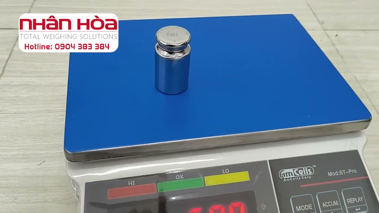 Cân điện tử ST-Pro 30kg chính hãng Amcells - Mỹ, giá rẻ, Review sản phẩm