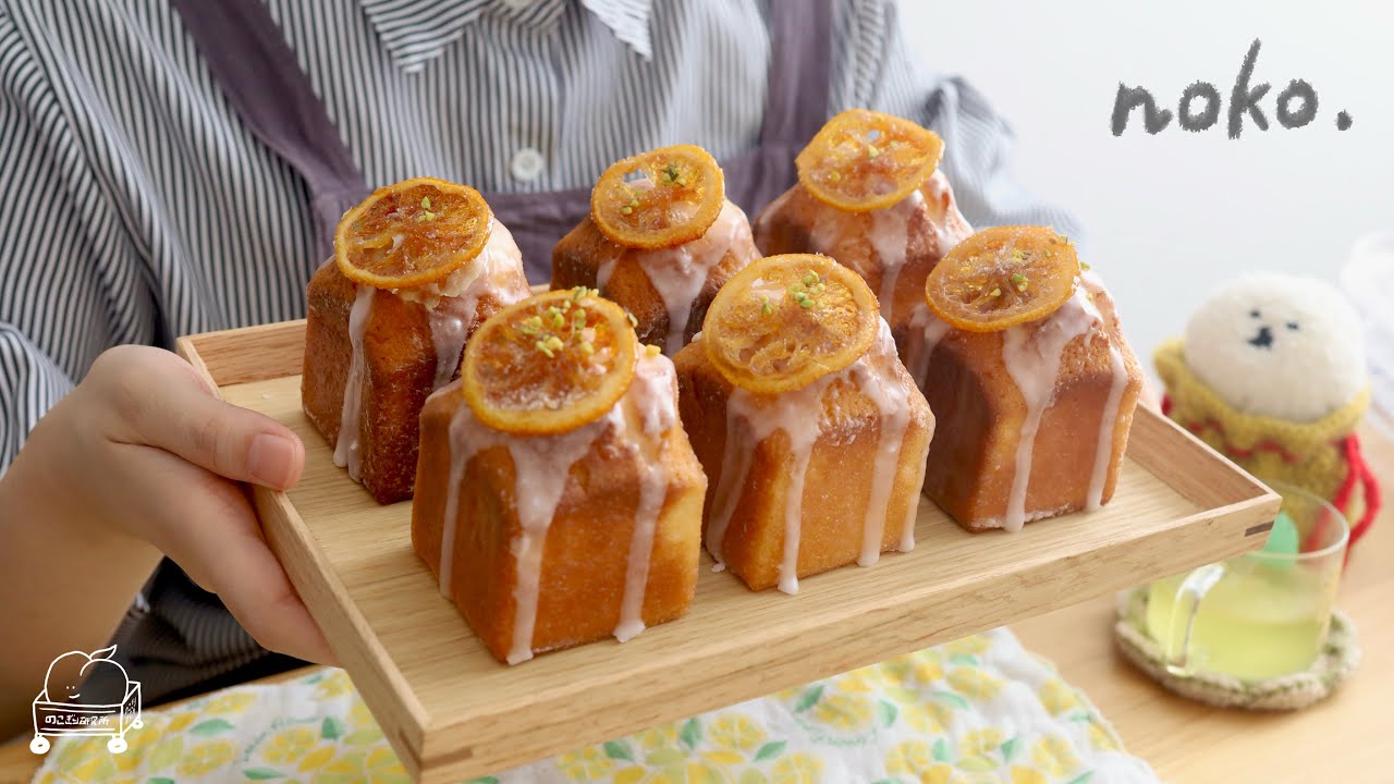 【革命が起きた!!】とろける食感のガチうまキューブレモンケーキ🍋