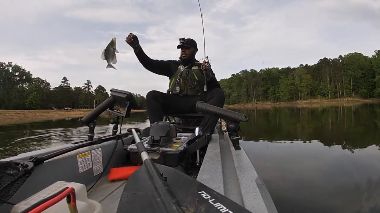 Ascend 133x kayak fishing! (Crappie Mission)