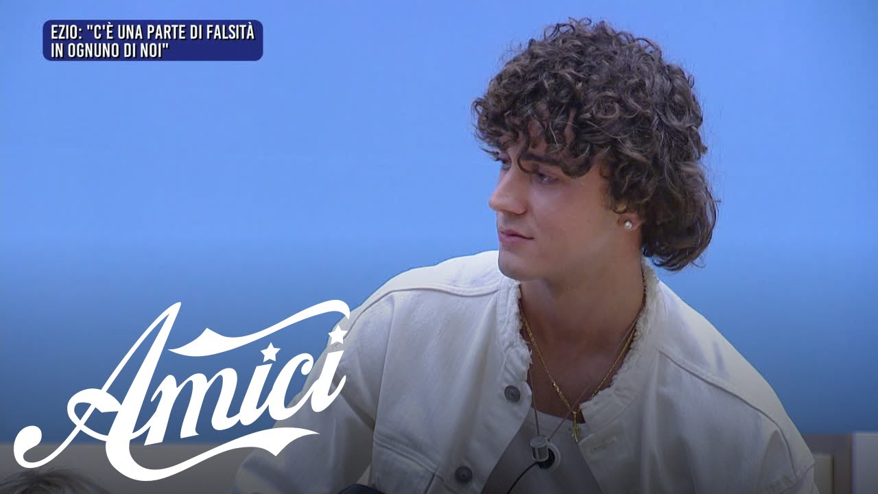 Amici 23 - Ezio e il confronto coi ragazzi