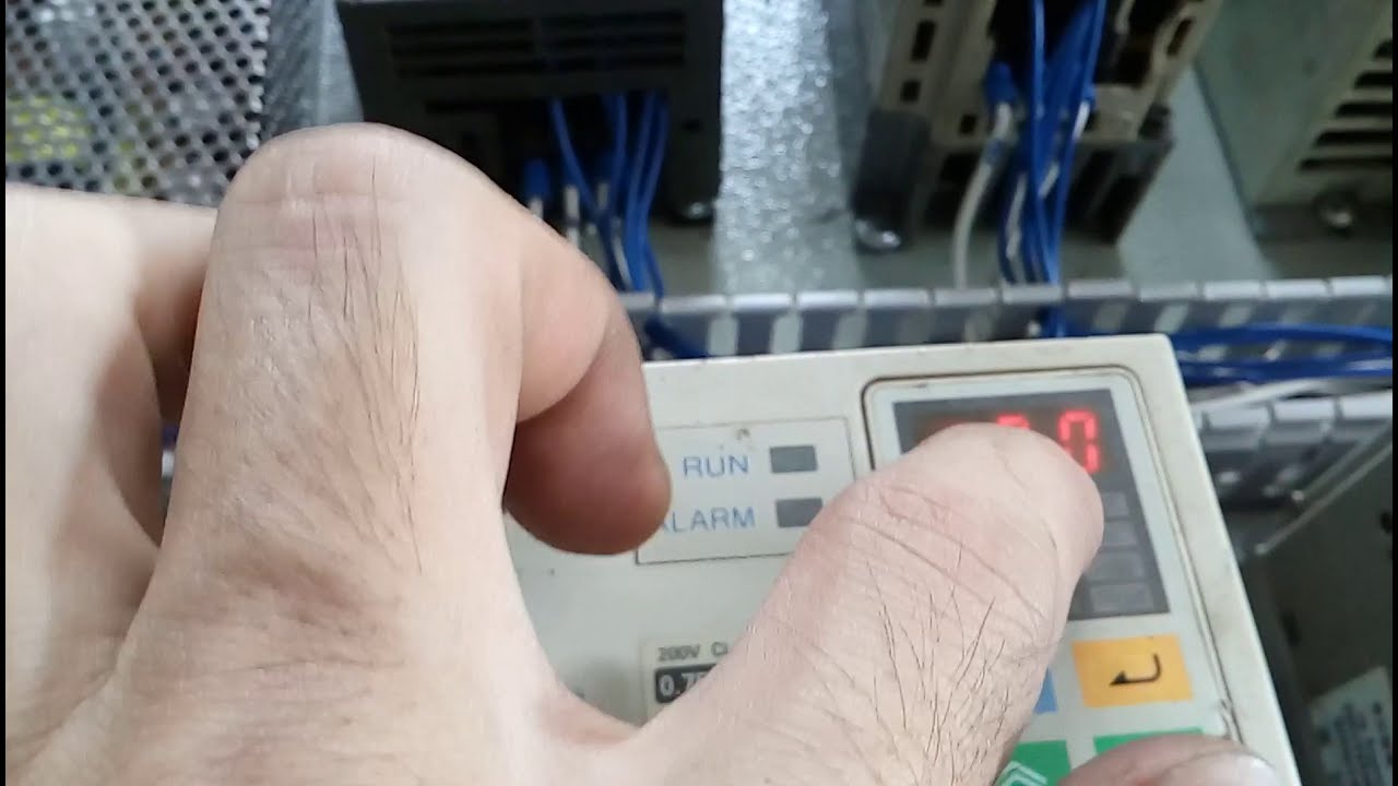 Cài Đặt Thông Số Biến Tần OMRON SYSDRIVE 3G3EV-A2007A-E (Function Parameters Inverter)