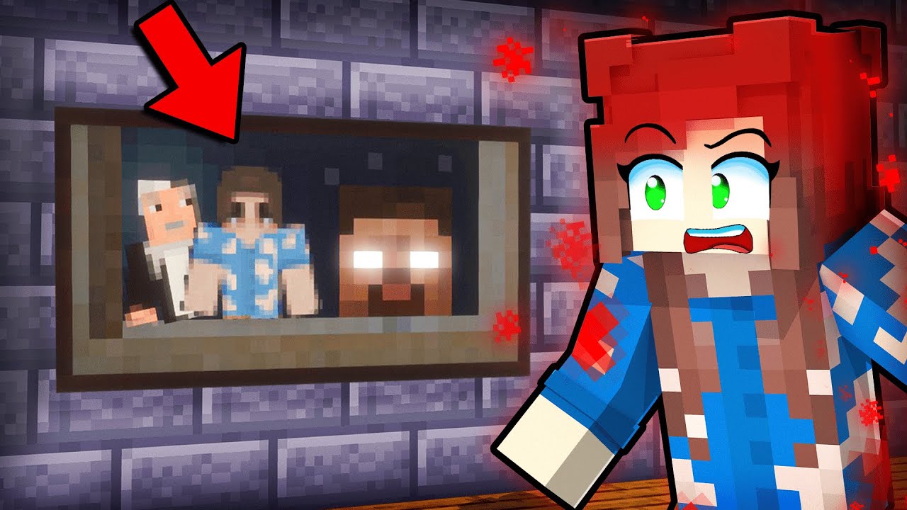 LANETLİ RESMİN İÇİNDE MAHSUR KALDIM - Minecraft
