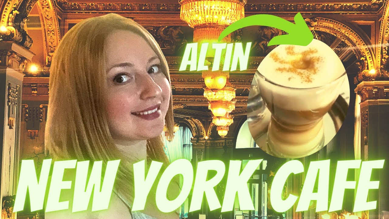 D&Uuml;NYANIN EN &Uuml;NL&Uuml; CAFESİ NEW YORK CAFE&rsquo;YE GİTTİK 💛 ALTIN TOZLU KAHVE ☕️ G&Ouml;STERİŞLİ MİMARİ| BUDAPEŞTE