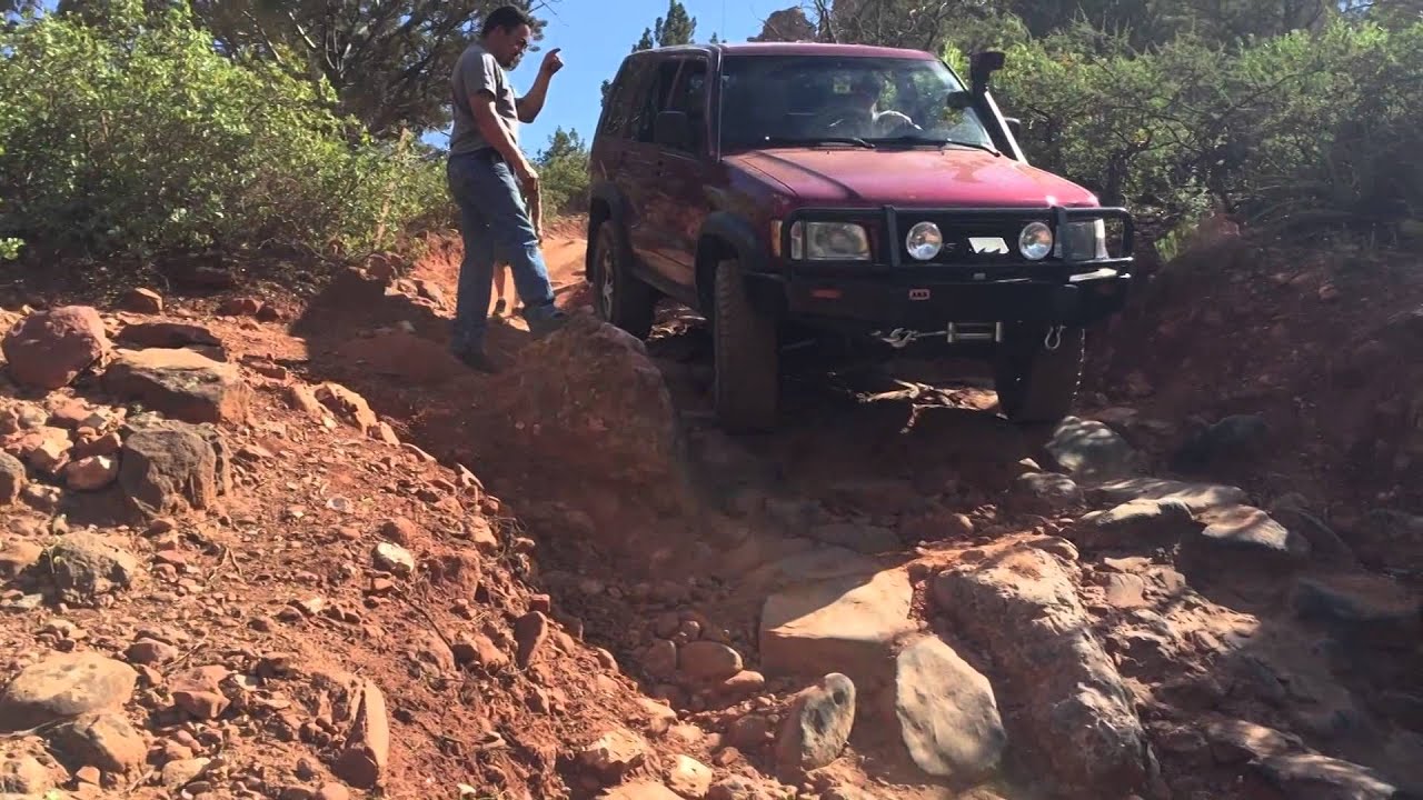 Isuzu Trooper Crawling through Sedona