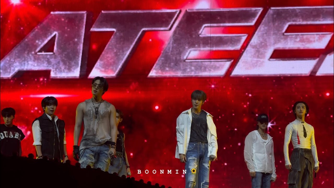 [KPOP MASTERZ IN BANGKOK] 241006 ATEEZ (에이티즈) - WORK + Say My Name + Turbulence + WAVE + The Real