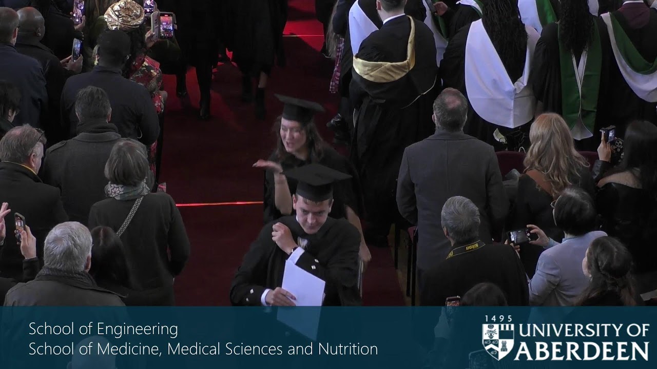 University of Aberdeen Graduations - November 2024 - Tuesday 26th, 10.30am