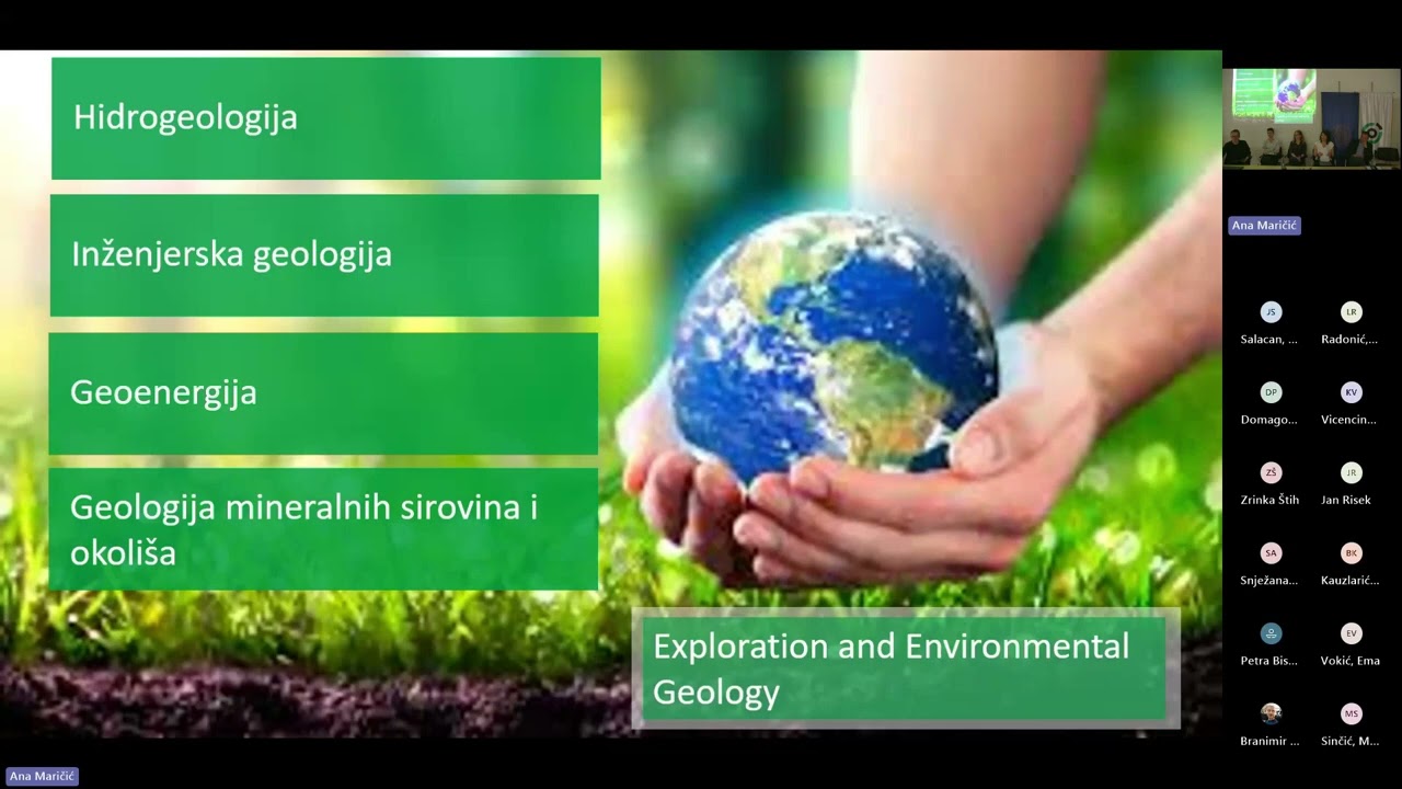 DS Primijenjene geologije i geološkog inženjerstva: koncept i struktura