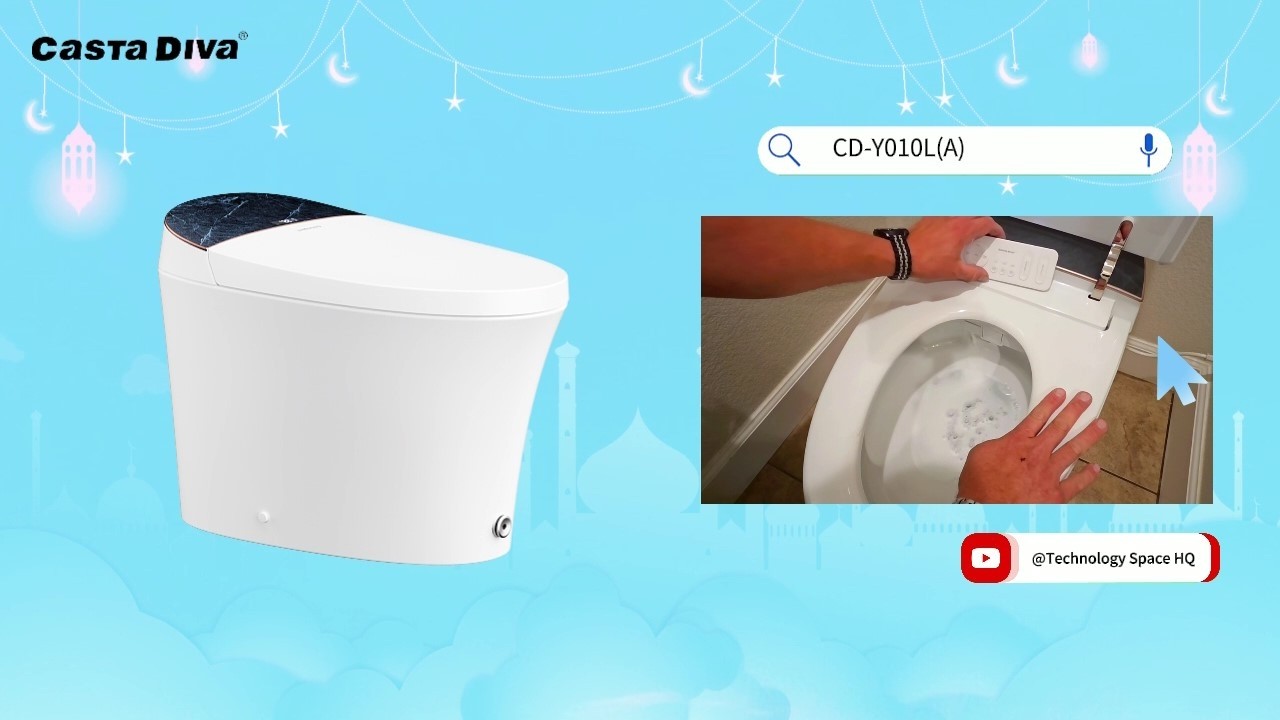 Casta Diva × Technology Space HQ | “Casta Diva is Awesome!” – CD-Y010L(A) Smart Toilet Review