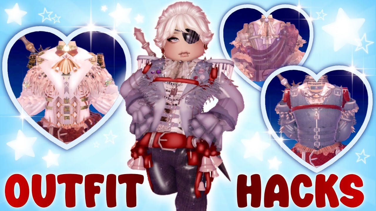 5 UNIQUE Masc Corset Hacks You MUST TRY in Royale 🏰 High || ROBLOX