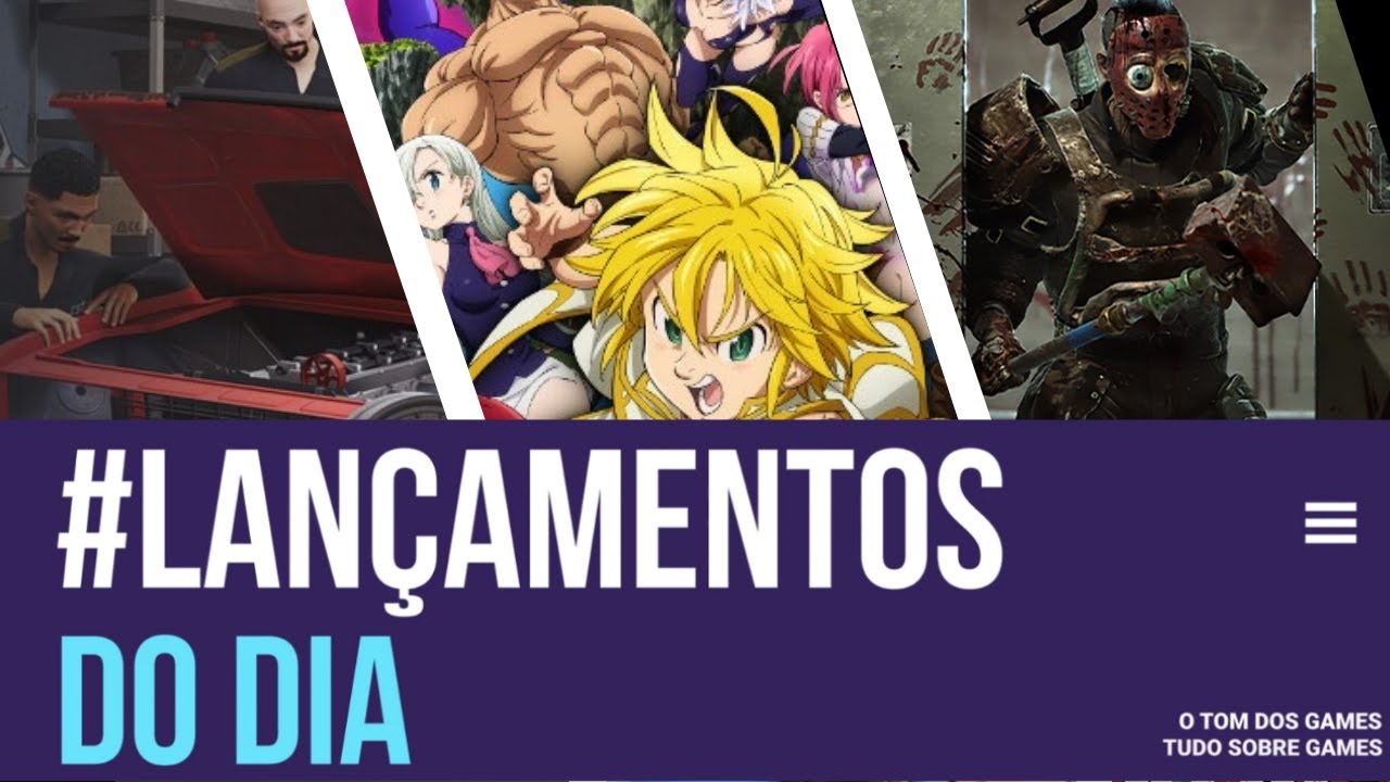 SERVIÇO DE CARROS, ZUMBIS NOITE FORA E UM RPG ÉPICO DE ANIME | Lançamentos de Hoje!