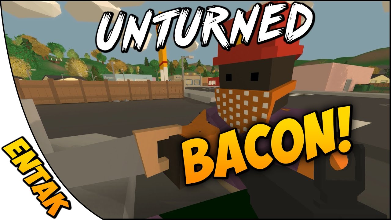 Unturned 3.0 Gameplay ➤ Random Server Adventures #5 - Bacon World Championship!