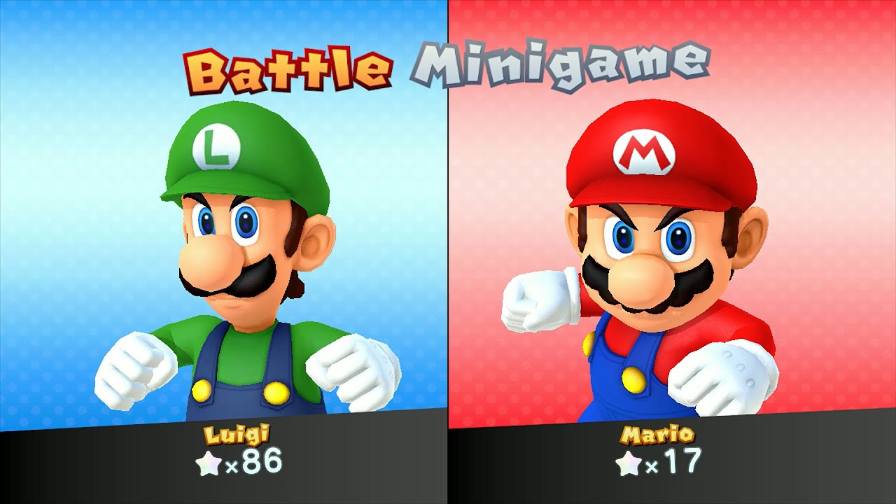 Mario Party 10 Duel - Luigi vs Mario - Mushroom Park