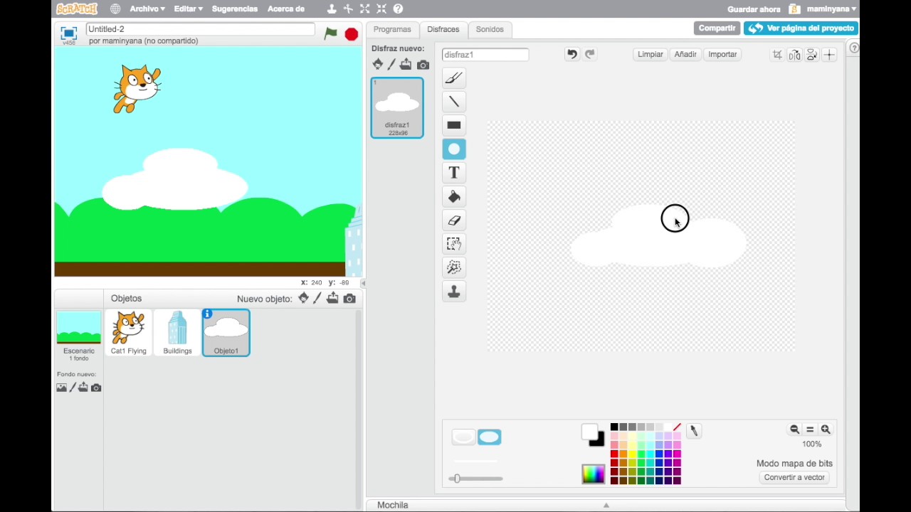 8- Tutorial Scratch: Supergato