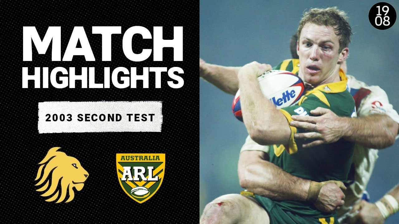 Great Britain v Australia | 2003 Second Test | Classic Match Highlights