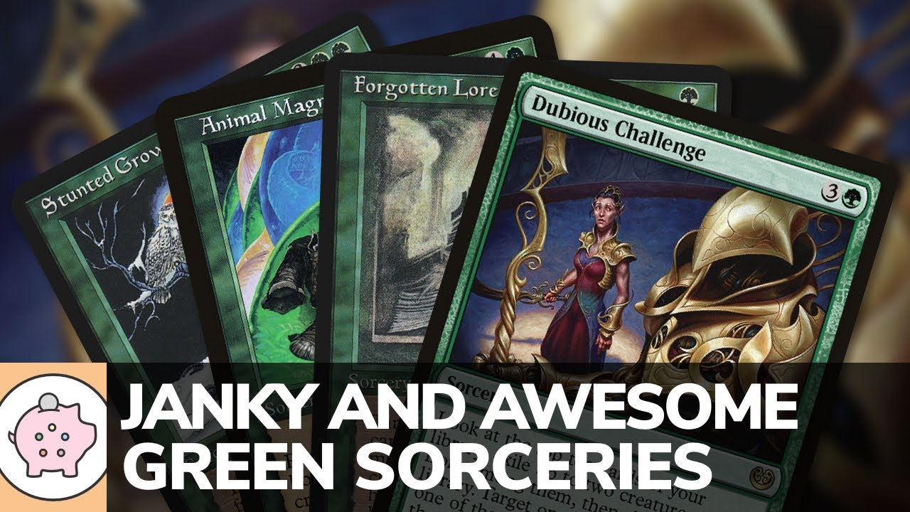 Janky and Awesome Green Sorceries | EDH | Underrated | Magic the Gathering | Commander