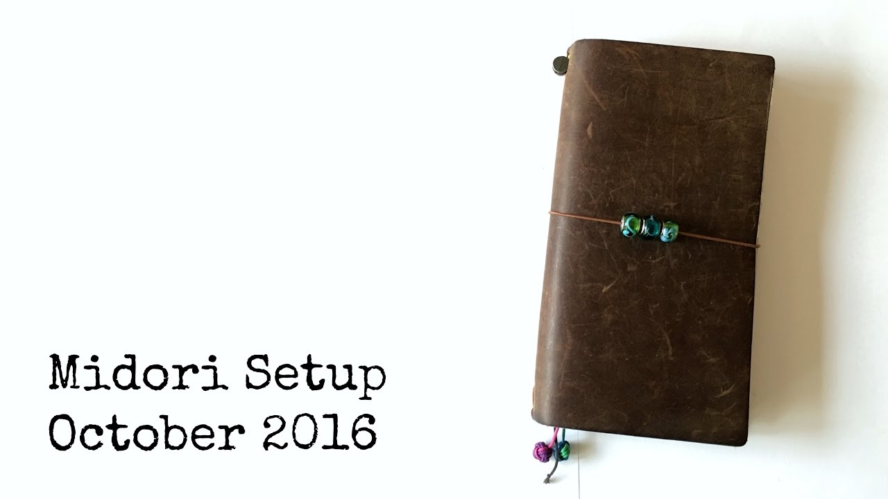 Midori Setup: Using a TN as a calendar and planner