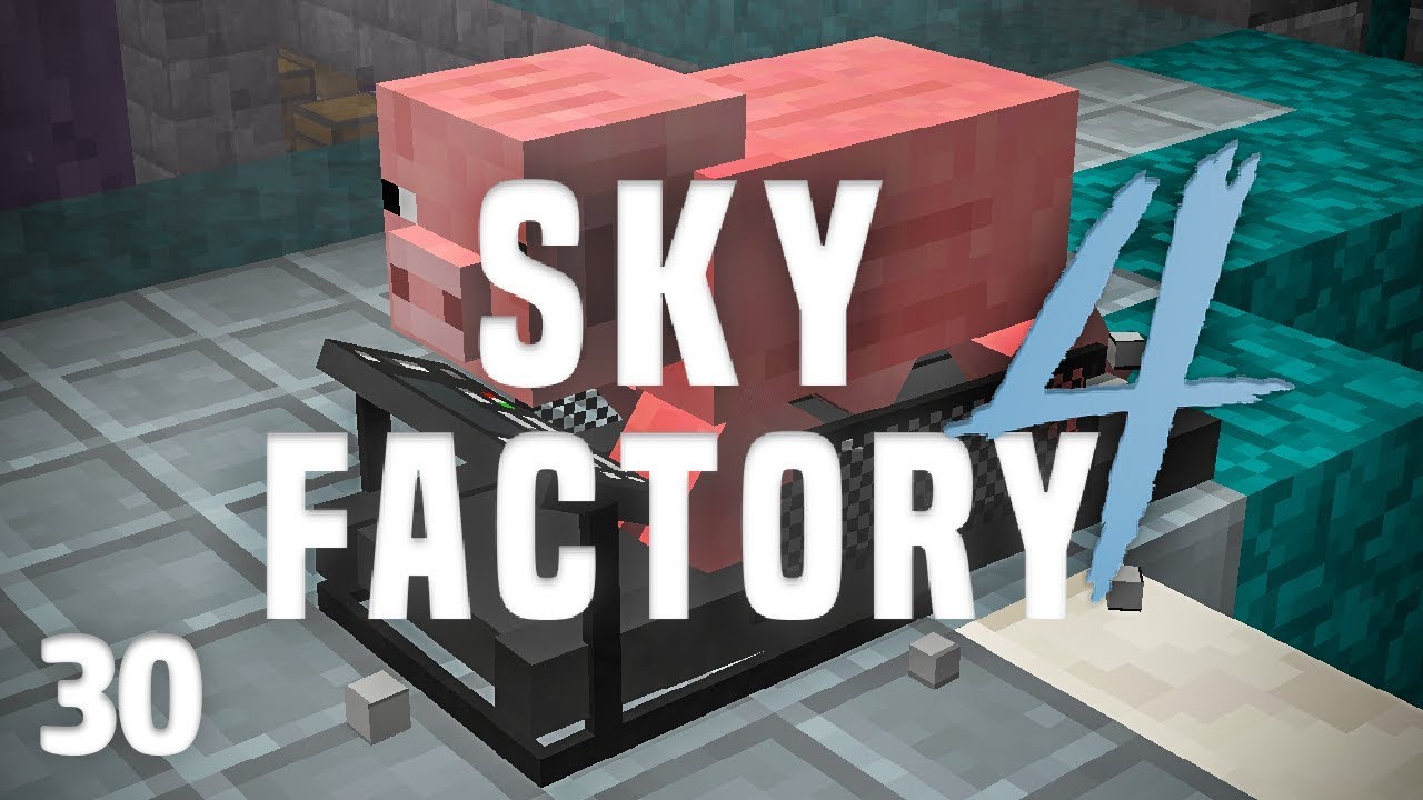 SkyFactory 4 Ep. 30 Advancement Cleanup