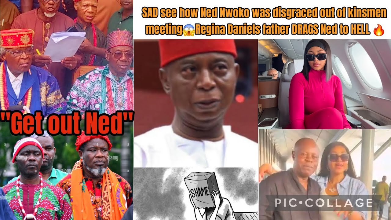 SAD see how Ned Nwoko was disgraced out of kinsmen meeting😱Regina Daniels father DRAGS Ned to HELL 🔥