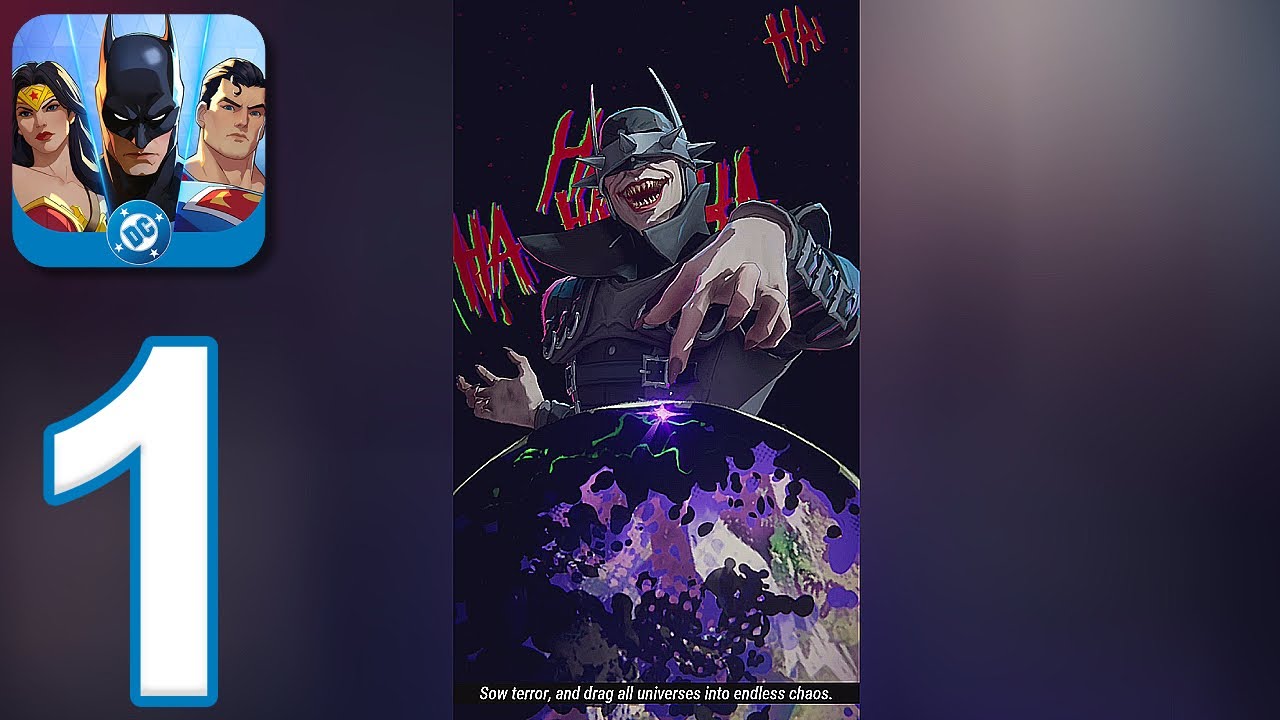 DC: Dark Legion - Gameplay Walkthrough Part 1 - Intro & Tutorial (iOS, Android)