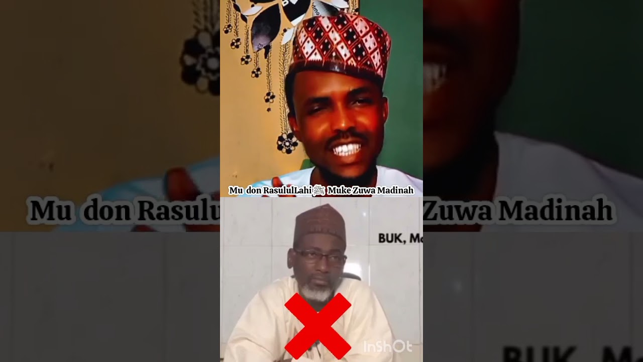 Ku saurara kuji irin tunanin wahabiyawa wa iya zubillahi. Hadimin mannzon Allah S.A.W,izala ko tsiya
