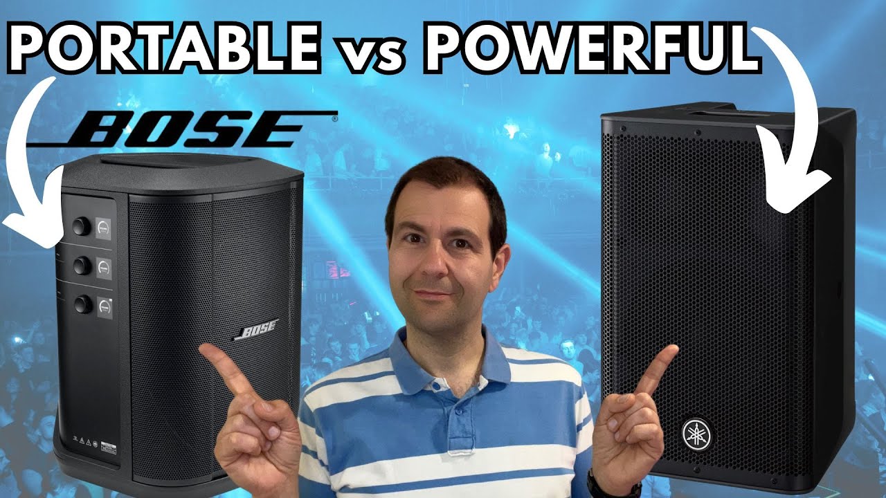 Портативный или мощный! Bose S1 Pro+ и Yamaha DXR8 MKII — что подходит именно вам?