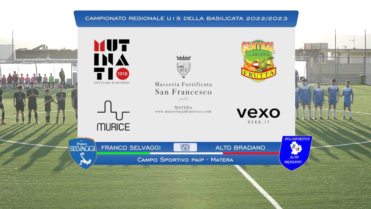 U15 Highlights - Franco Selvaggi - Alto Bradano (9-1)