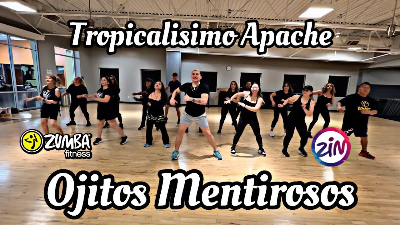 Ojitos Mentirosos - Tropicalisimo apache ✨ zumba fitness cumbia coreografía 