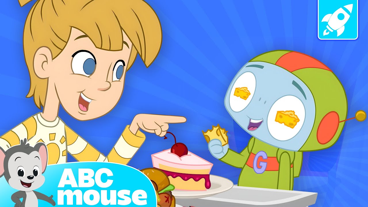 ¡Gooloo Gooloo Tiene Hambre! 😋🍕| Aprende Palabras de Comida en Inglés 🍰 | ABCmouse para Niños