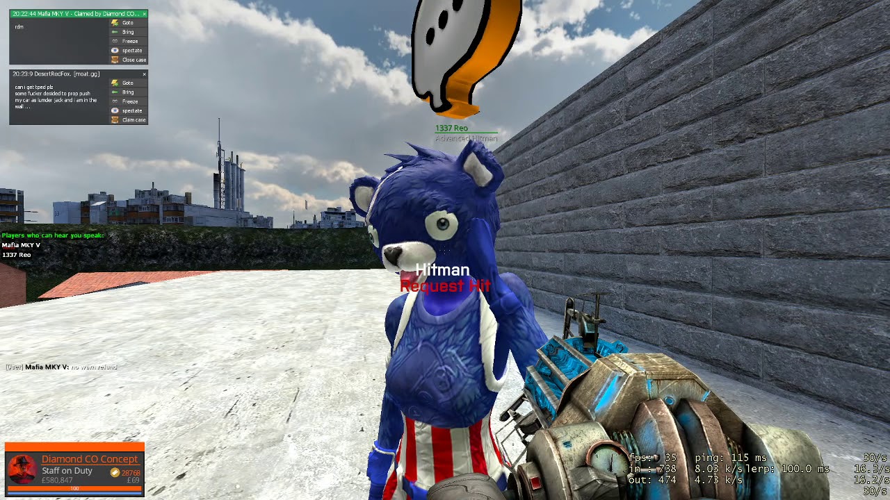 Admin Life in garry's Mod EP1 on Fudgys DarkRP!