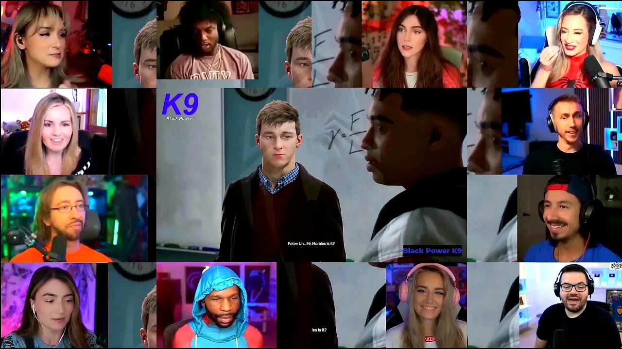 Marvel's Spider-Man 2: Peter Parker a Teacher - Movie Story Reaction [ 12 people React ] Part 1