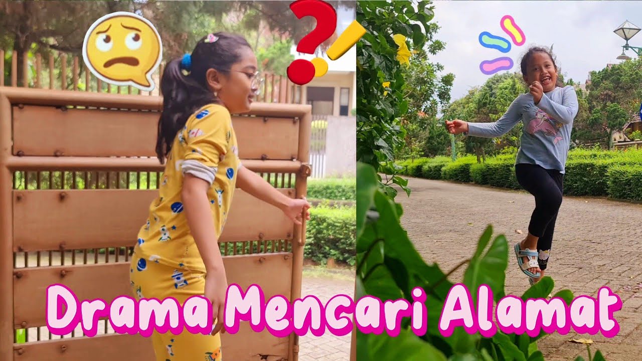 Drama Bocil Mencari Alamat Rumah Kak Hanum 😁 Lanjut Belajar Mewarnai - Shafeea Hanum