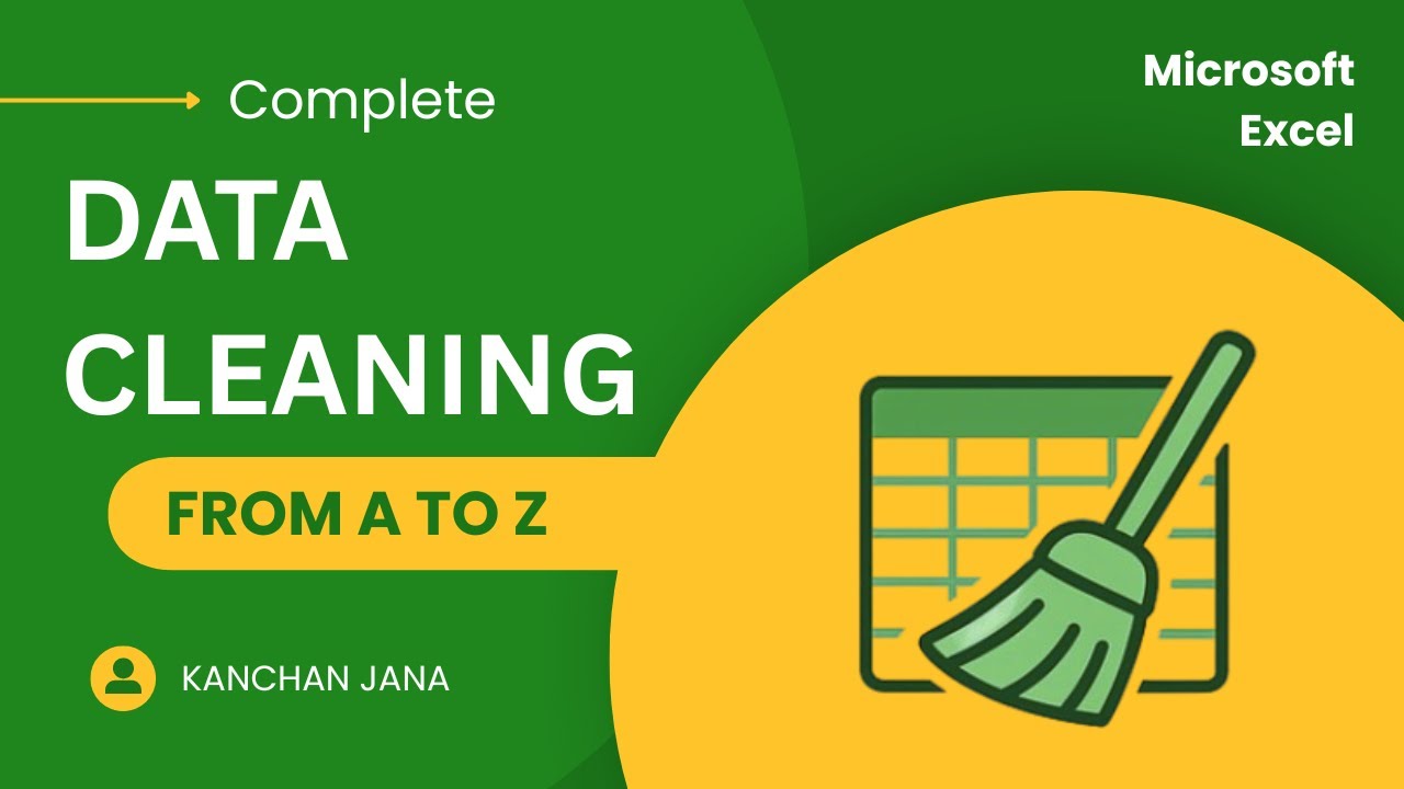 Data cleaning | Excel | from A to Z