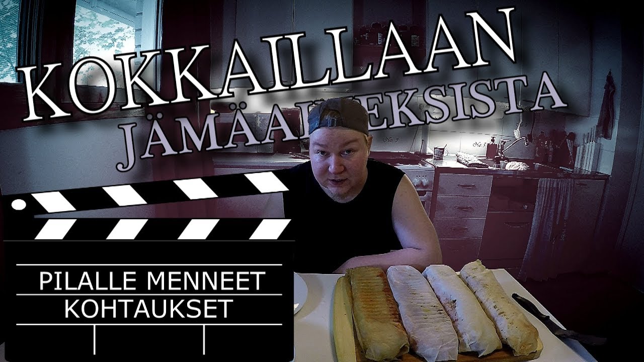Kokkaillaan jämäaineksista - videon pilalle menneet kohtaukset