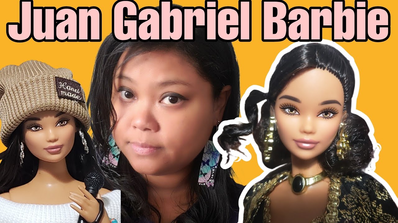 JUAN GABRIEL BARBIE Doll with Odile Facial Sculpt- Review, restyle and Body Swap