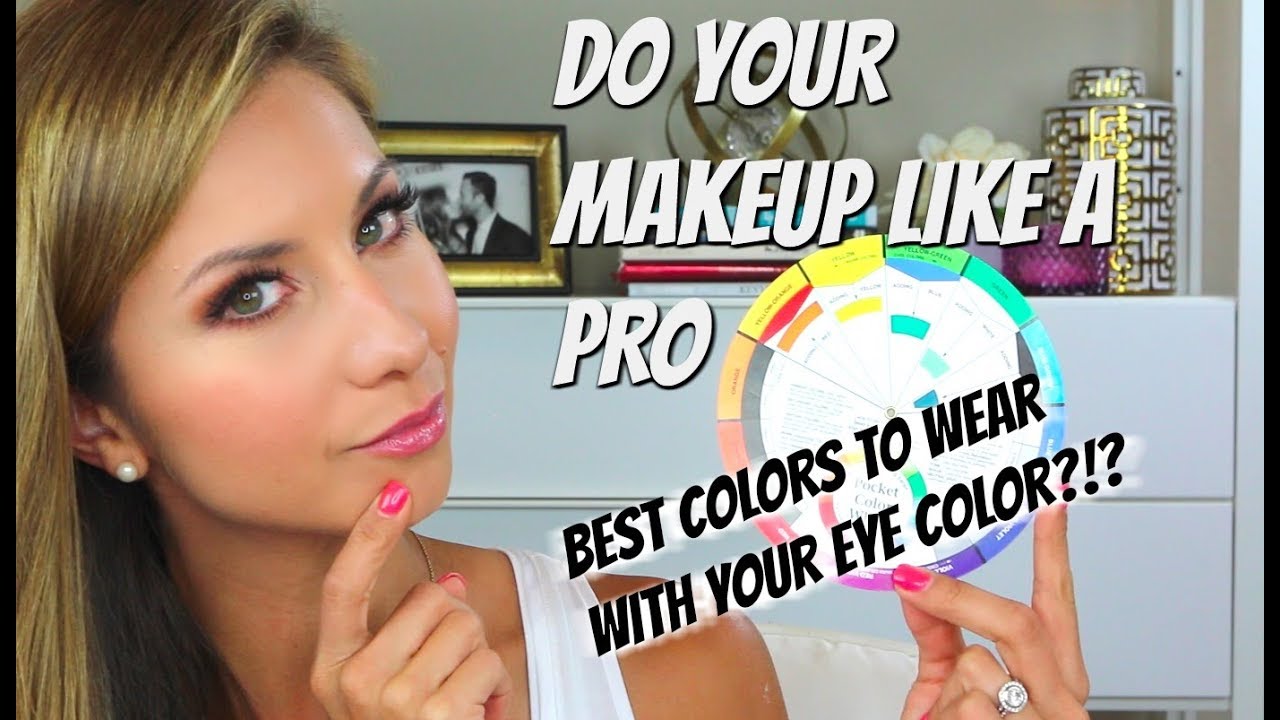 COLOR THEORY + MAKEUP | How to choose the BEST Colors for your Eyes using the Color Wheel