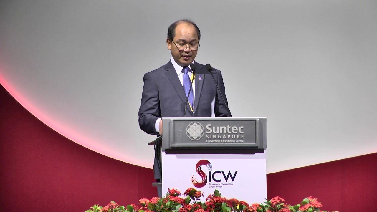 Singapore International Cyber Week 2017 - Keynote by YB Datuk Seri Panglima Madius Tangau