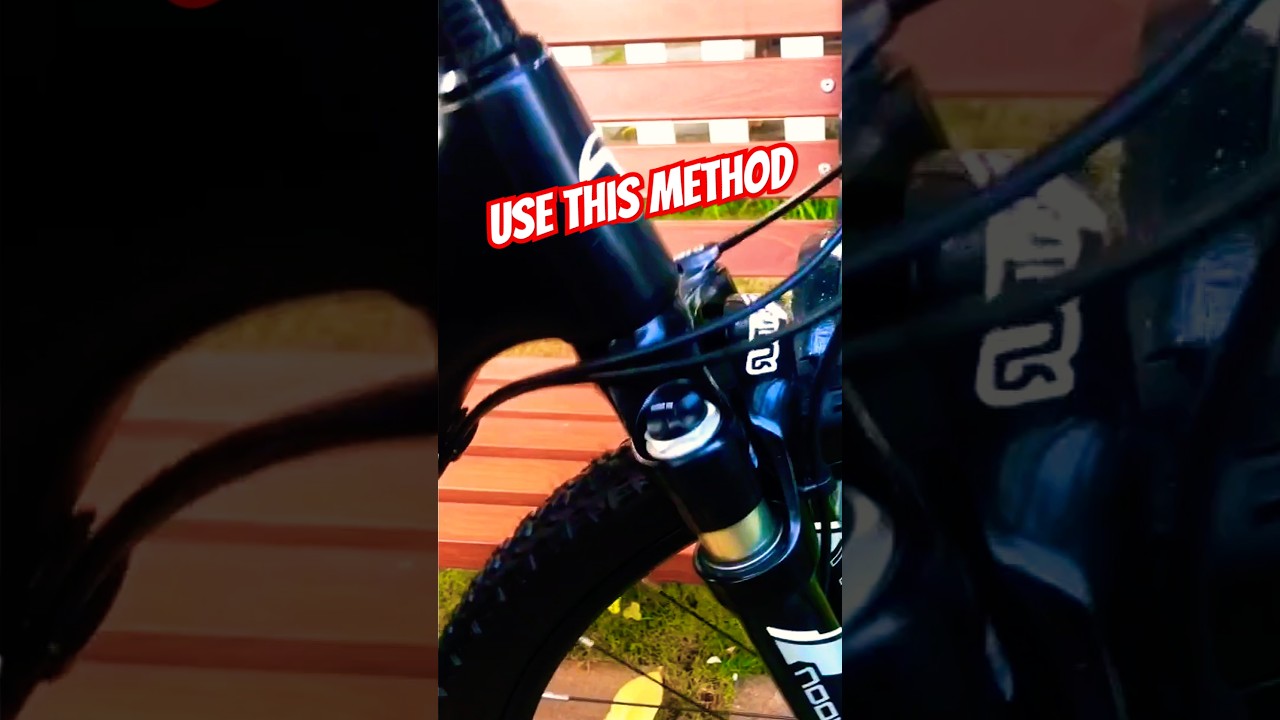 How To Add Air To Mountain Bike Fork (MTB)