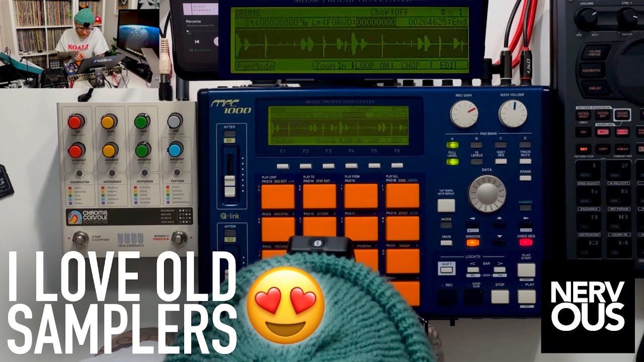 I Love Old Samplers - Beat Making With The MPC 1000 JJOSXL - NervousCook$