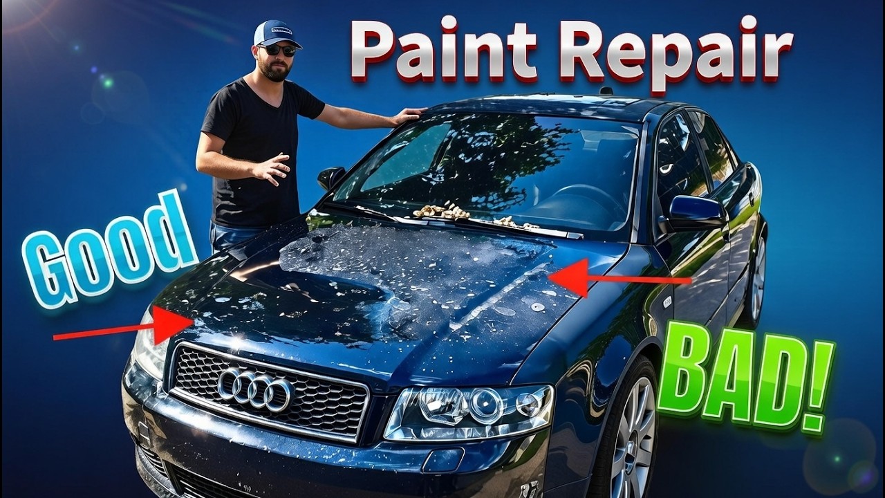 Самостоятельная полировка лакокрасочного покрытия моего Audi A4 B6.