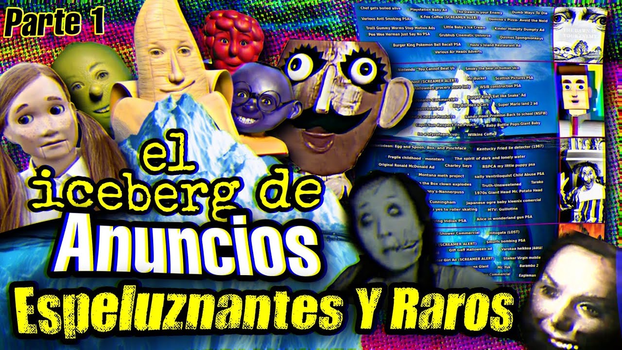 El iceberg de los anuncios más extraños (Parte 1)
