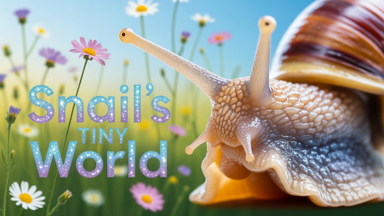 Snail Moving in Slow Motion - You Won't Believe How It Glides!
