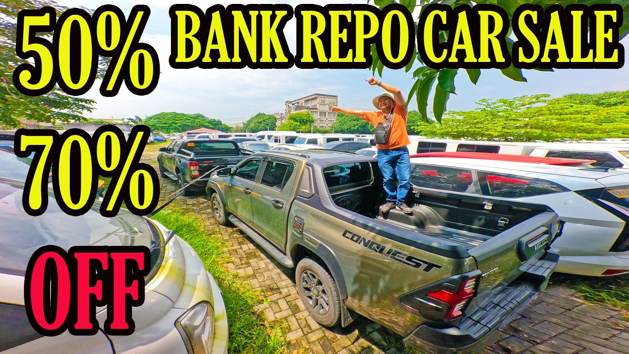 Bank repossessed cars suv pick up van 7 seaters sedan 50% to 70% off security bank ph mura 2nd hand