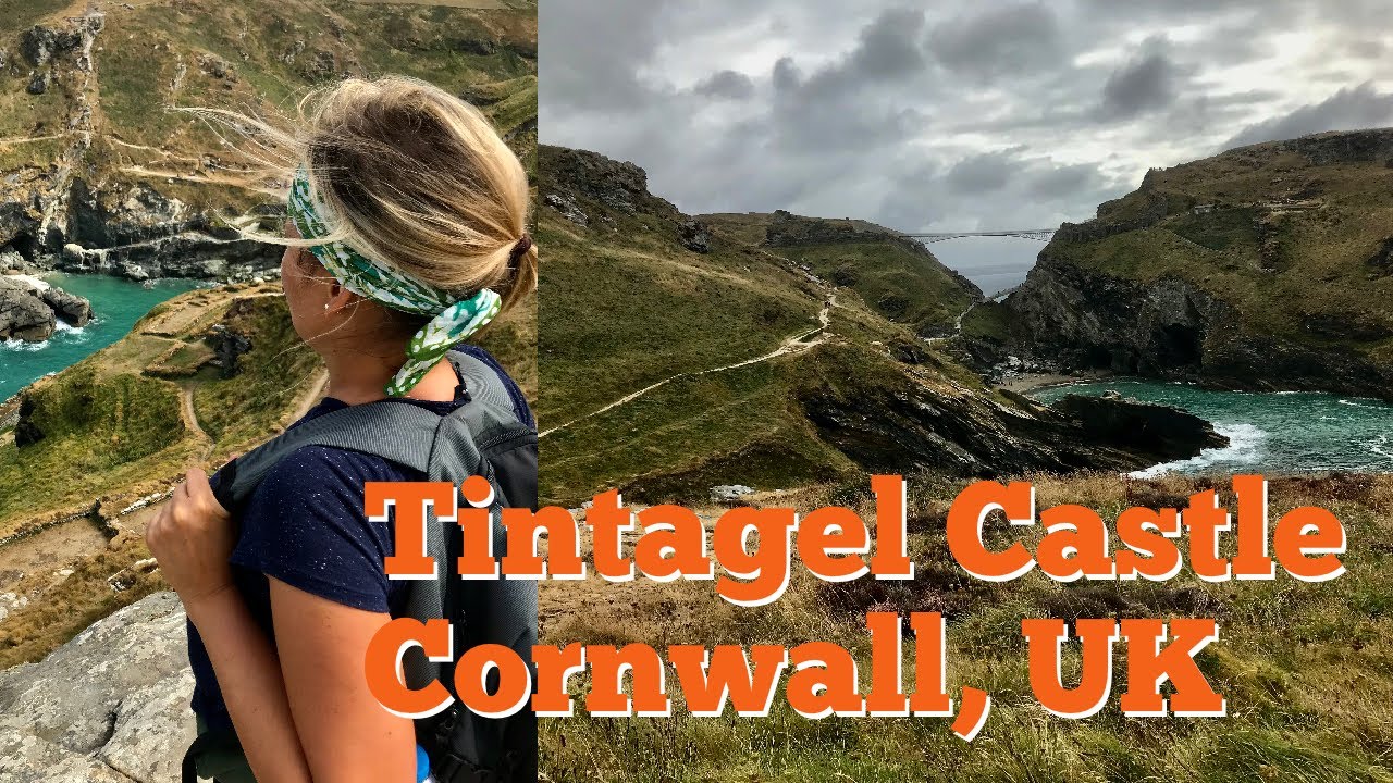 Walking in Tintagel Castle & Village, Cornwall, UK. 4K #tintagel #castle #village #cornwall #travel