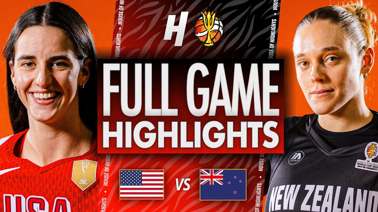 USA vs New Zealand - FULL GAME HIGHLIGHTS | March 15, 2026 FIBA Women’s World Cup Qualifiers
