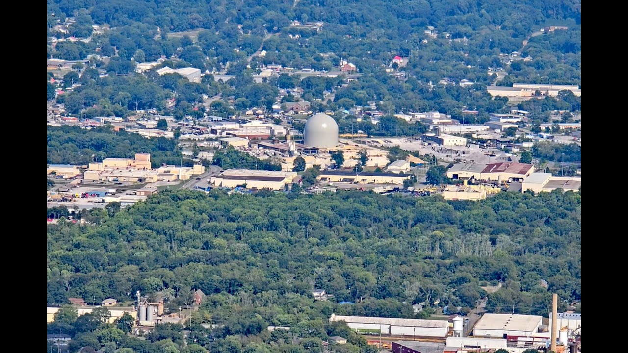 Mystery Balloon at a concrete Plant