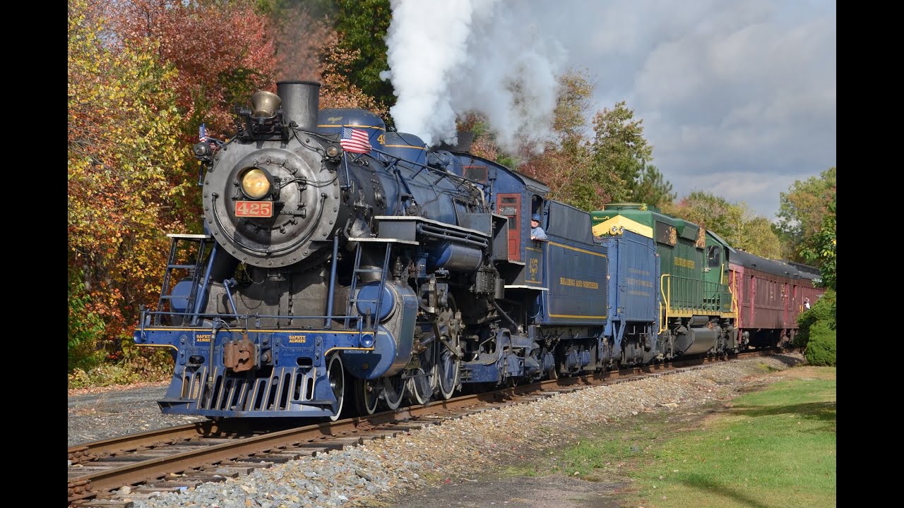 (HD) Reading and Northern 425: Autumn Leaf Excursion 10/11/2014